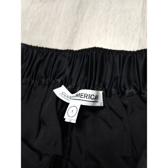 NEW Good American Fluid Velvet Pants‎ Size One - Picture 8 of 9